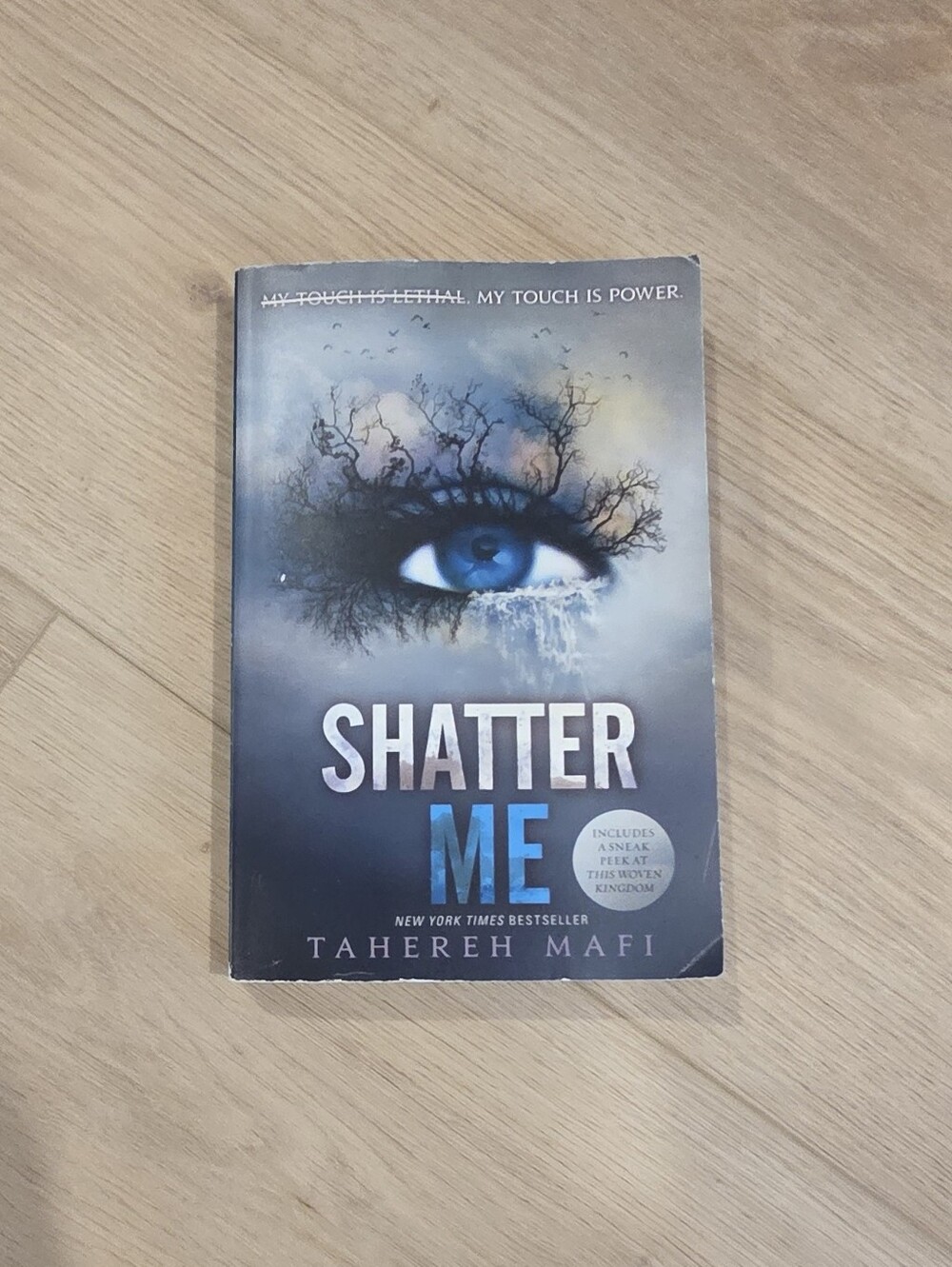 🌸 4/$20 BOOKS | Shatter Me By Tahereh Mafi